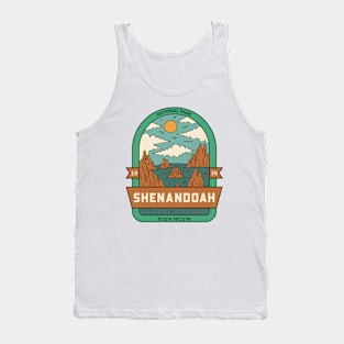 Shenandoah National Park Hiking Camping Outdoors Outdoorsman Tank Top